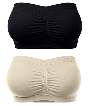 Girls Seamless Strapless Bra Free Size Best For School and College Girls😍