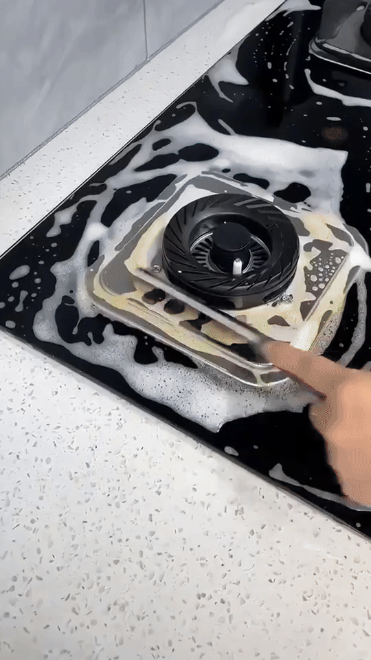 Hard Bristled Crevice Cleaning Brush